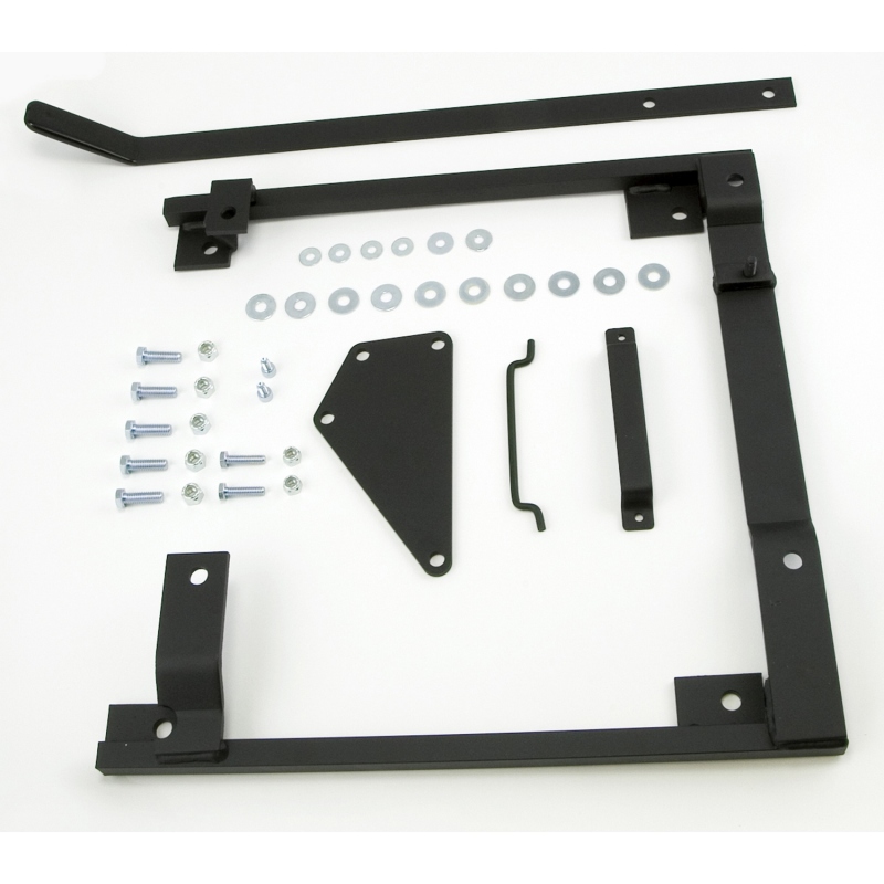 Jeep Wrangler Seat Adapter - Front Right - Rugged Ridge - Black - `97-`02